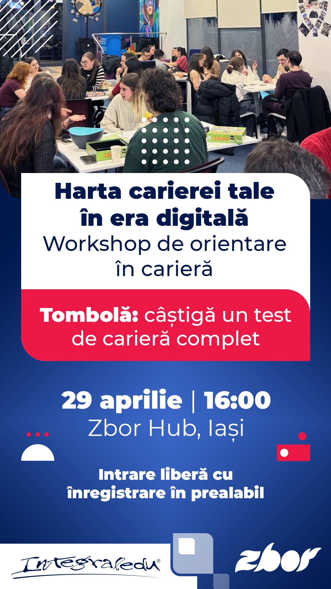 De ce să participi la workshop-ul <i><strong>Harta carierei tale în era digitală</strong></i> pentru elevi și studenți din Iași?